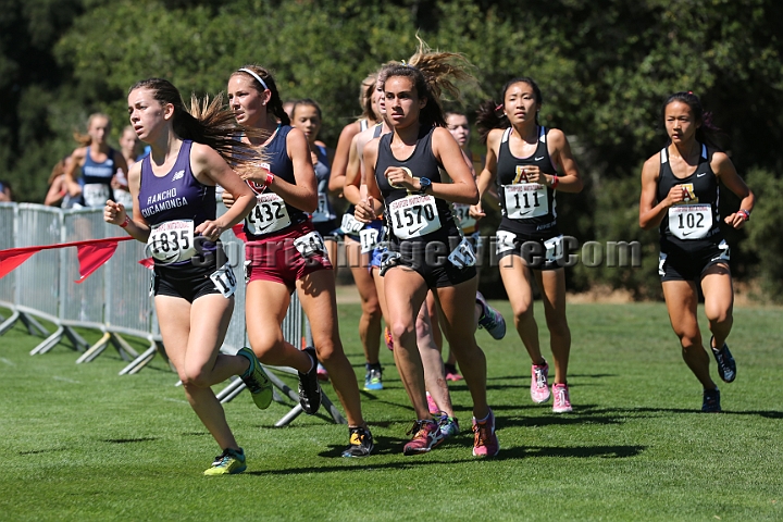 2015SIxcHSSeeded-209.JPG - 2015 Stanford Cross Country Invitational, September 26, Stanford Golf Course, Stanford, California.